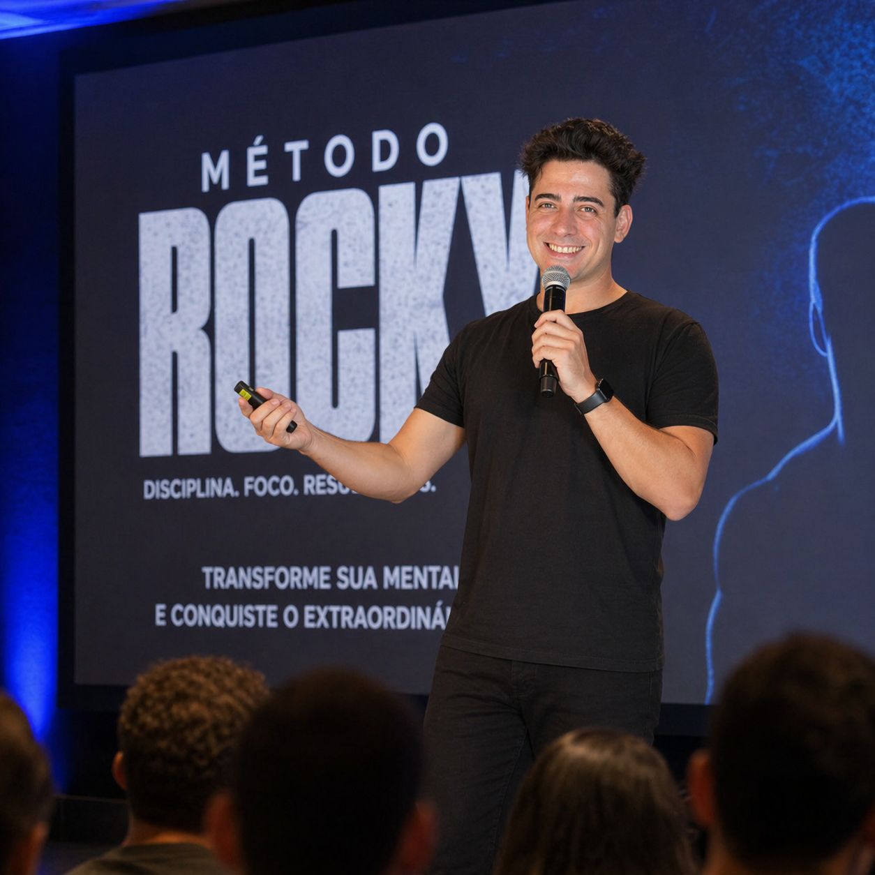 Gabriel Arnone palestrando no Método Rocky